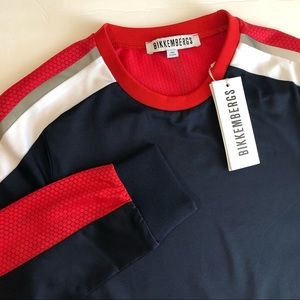 Bikkembergs Pullover Sweatshirt Long Sleeve Mesh